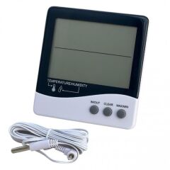 Sıcaklık ve Nem Ölçer Dijital Termometre