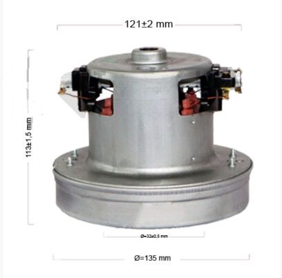 Arçelik Süpürge Motoru Çıkıntılı - 1600W