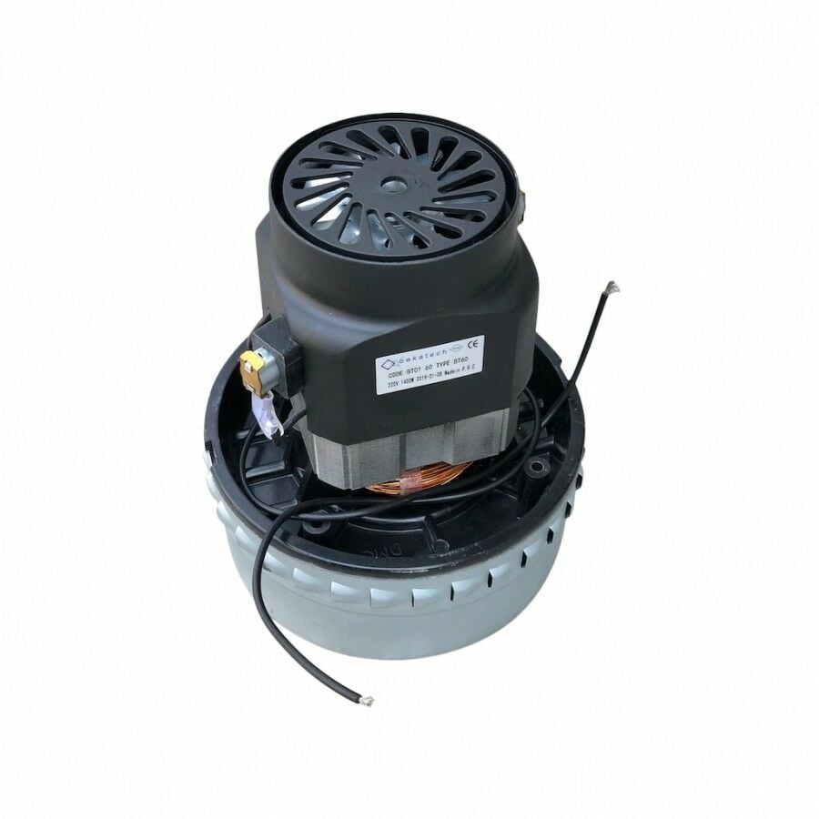 Universal Çift Fanlı Süpürge Motoru 220V - 1400W