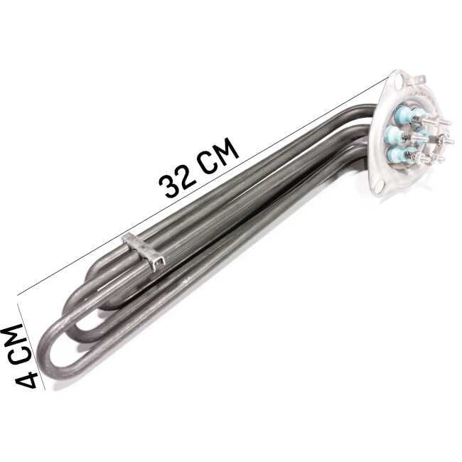 380/220V 3* 1500W L:32cm BÜY.ÜÇG.FLŞ.REZ. M4 SULU