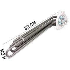380/220V 3* 1500W L:32cm BÜY.ÜÇG.FLŞ.REZ. M4 SULU