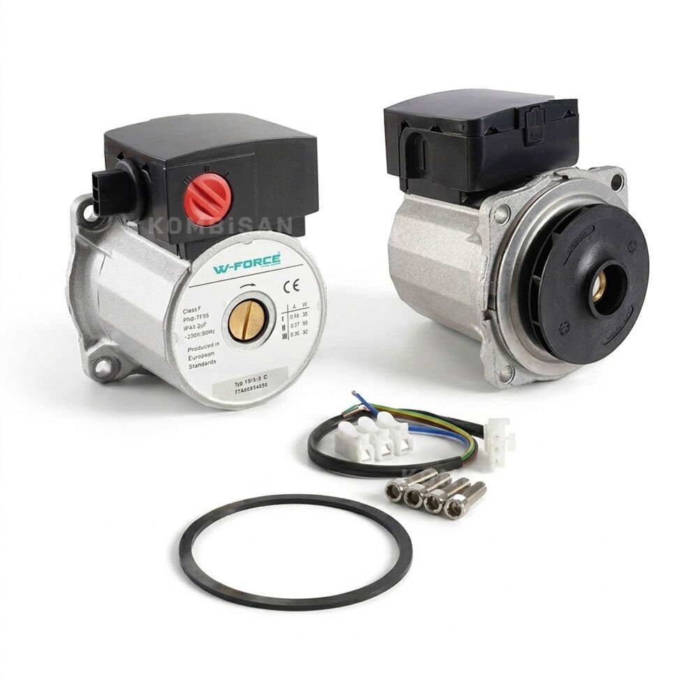 KOMBİ SİRKÜLASYON POMPA MOTORU (W-FORCE) WILO TYPE 15/5-3 C 82W