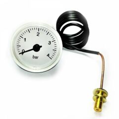 KOMBİ MANOMETRE (WIKA) ECA CALORA ARISTON TX IMMERGAS 500MM