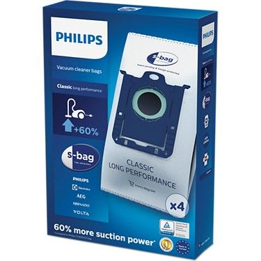 Philips Elektrikli Süpürge Torba Kutulu