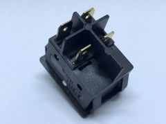 Tekli Geniş Işıklı Şalter Kırmızı