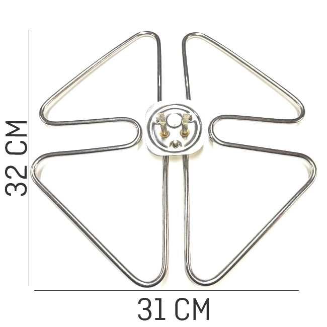KELEBEK REZİSTANS 2750W 220V 6,5Q CR-Nİ (YONCA)