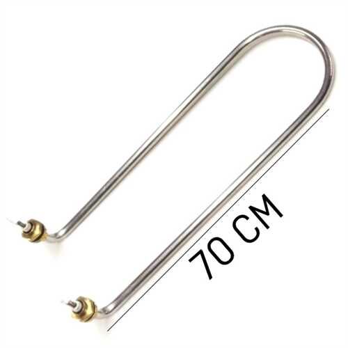 230V 2000W L:70cm U UÇ KAL. REKORLU BENMARİ REZİSTANS MİL SULU ÖB.5