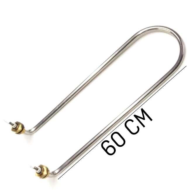 230V 2000W L:60cm U UÇ EĞRİ KAL.REKORLU BENMARİ REZİSTANS M4 Sı SULU ÖB