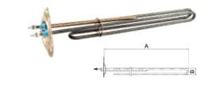 KÜÇÜK ÜÇGEN FLANŞ REZİSTANS 230V - 3000W L : 33 CM