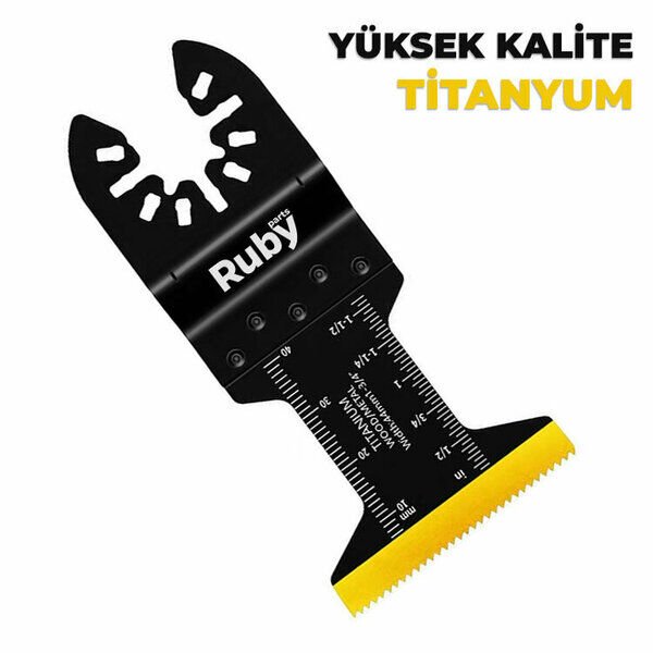 RUBY KAZAN KESME BIÇAĞI TİTANYUM
