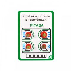 Ocak-Fırın Piyasa Tip Doğalgaz Enjektör - 5 'lik