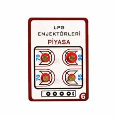 Ocak - Fırın Piyasa Tip Lpg Enjektör - 5 'lik
