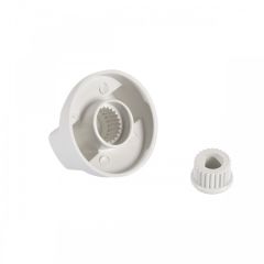 Universal Ocak Düğme Geniş Yuvalı Beyaz - 4 'lü Takım