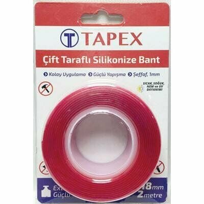 ŞEFFAF ÇİFT TARAFLI BANT (VHB BANT) 18 MMX2 MT