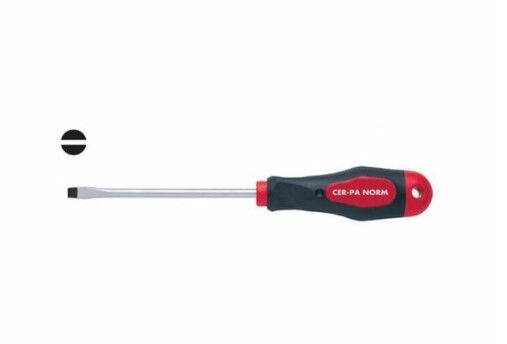 CERPA PROSOFT DÜZ UÇLU TORNAVİDA 6X125 MM 6125