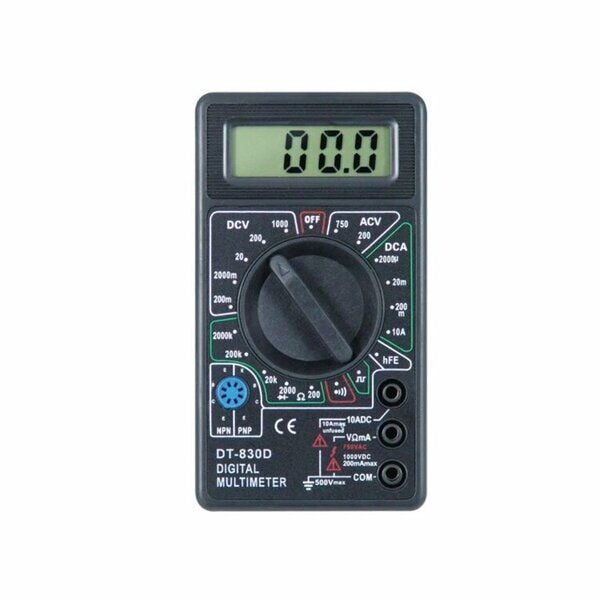 POWERMASTER DİGİTAL MULTİMETER ÖLÇÜ ALETİ DT-830D