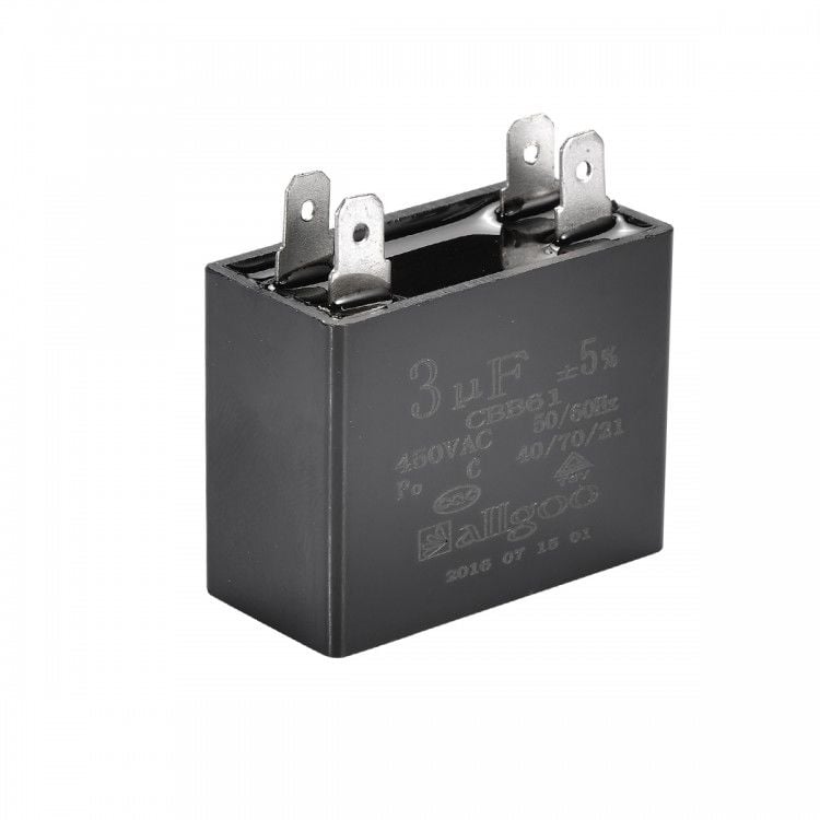 Klima Kare Kondansatör 3 µF 450 VAC - 50/60 Hz