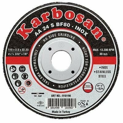 KARBOSAN İNOX THINLINE KESİCİ 115x1.0x22 (910380)
