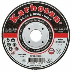 KARBOSAN İNOX THINLINE KESİCİ 115x1.0x22 (910380)