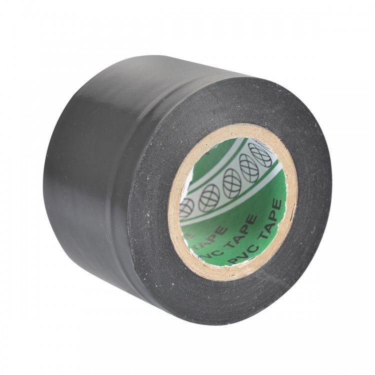 PVC 5 Cm İzole Siyah Geniş Bant 25M